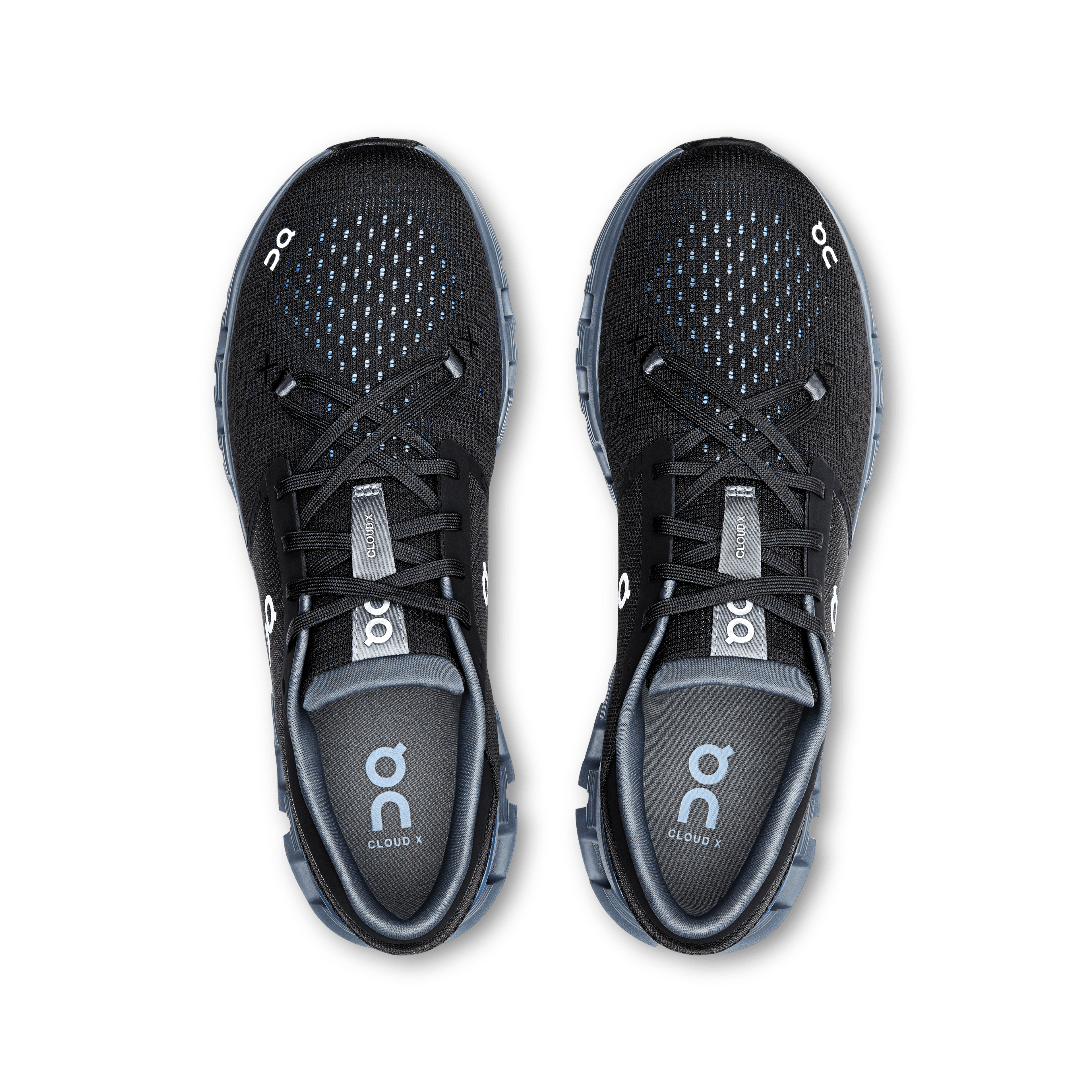 On Men's Cloud X4 Black Chambray