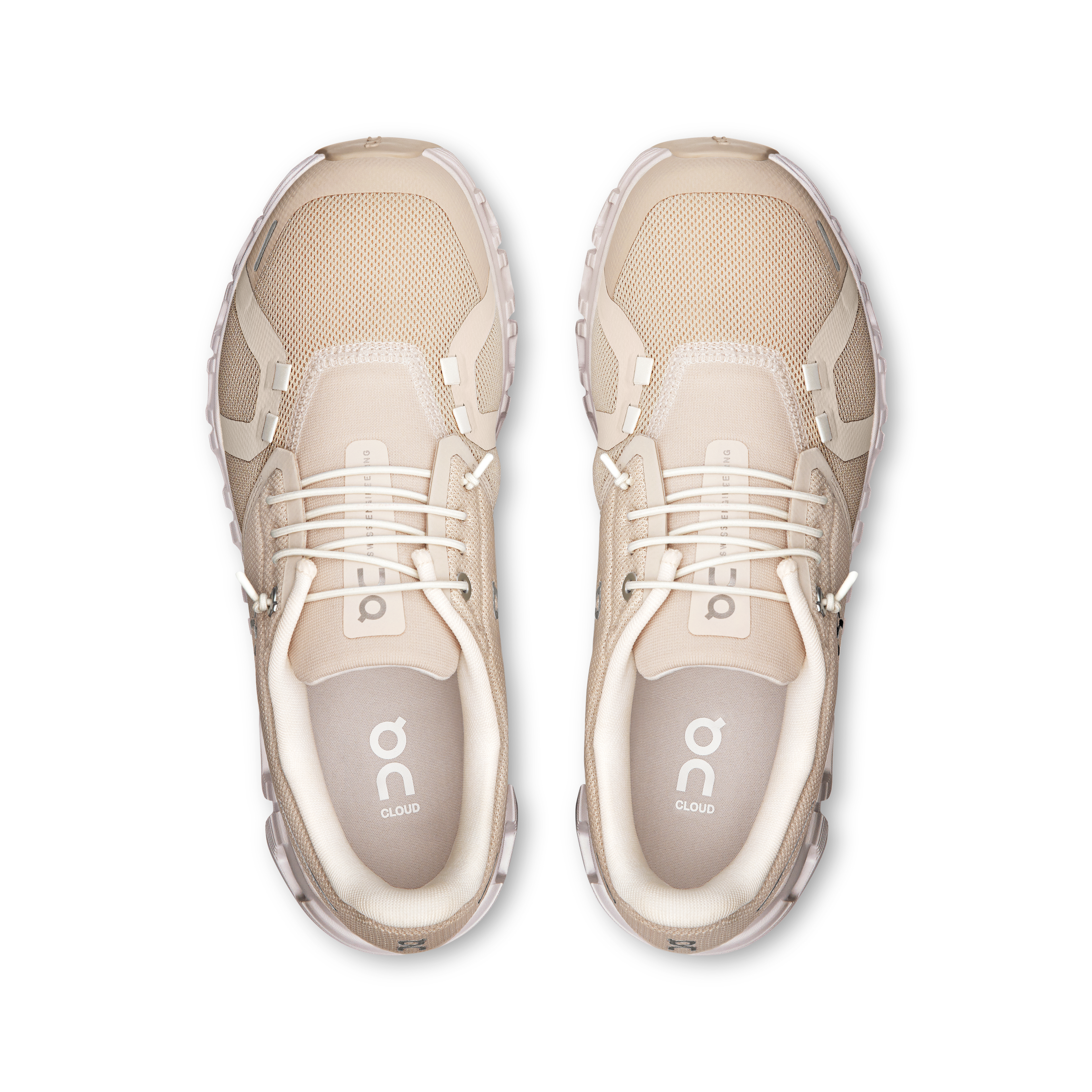On Women's Cloud 6 Pearl White